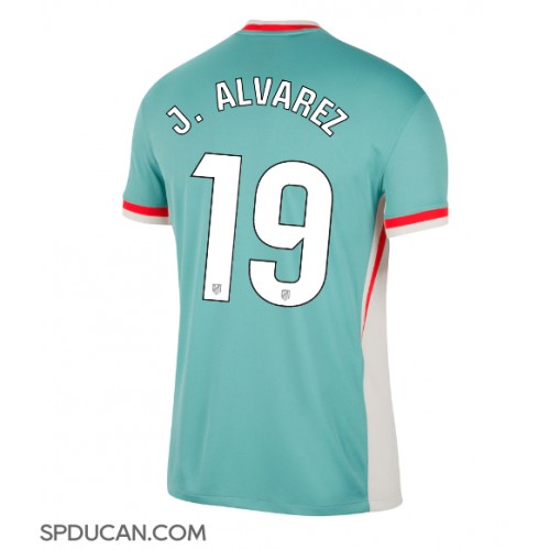 Muški Nogometni Dres Atletico Madrid Julian Alvarez #19 Gostujuci 2024-25 Kratak Rukav